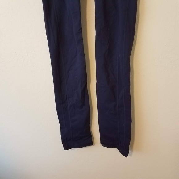 Athleta Size Small Skinny Up Leggings Activewear Pants Blue Stretch 138354 - Picture 2 of 7